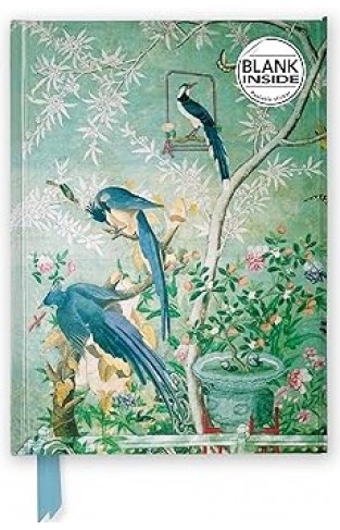 John James Audubon A Pair of Magpies Foiled Blank Journal Flame Tree Blank Notebooks